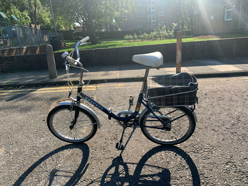 vintage peugeot folding bike